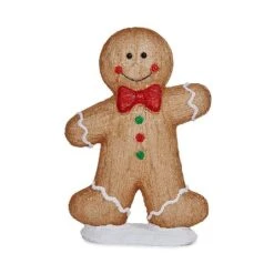 Three Kings InLit Ice Gingerbread Boy -Christmas Decorations 1238752 1 1