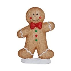 Three Kings InLit Ice Gingerbread Girl -Christmas Decorations 1238752 1