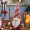 Three Kings Large Red Candy Cane Gonk -Christmas Decorations 1238776
