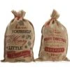 Decoris Jute Gift Sack 80cm (Assorted Designs) 1 Decoris Jute Gift Sack 80cm (Assorted Designs) -Christmas Decorations 1239062