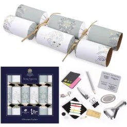 Tom Smith Box Of 6 14" Classic Christmas Premium Crackers (FSC)