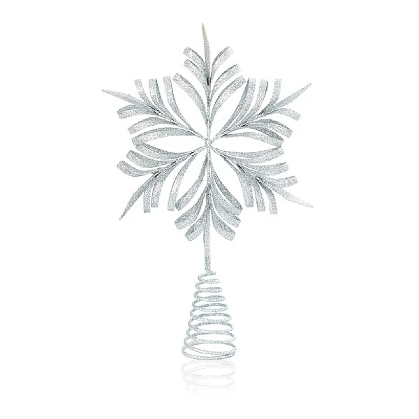 Premier Antique Silver Snowflake 29cm 3 Premier Antique Silver Snowflake 29cm