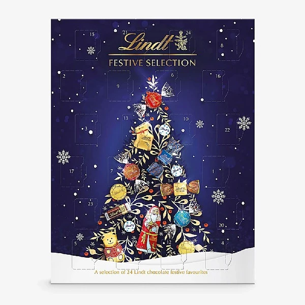 Lindt Festive Selection Advent Calendar 296g 3 Lindt Festive Selection Advent Calendar 296g