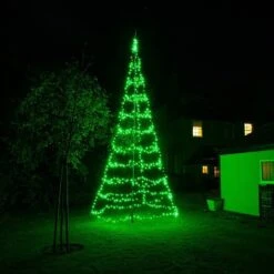 Noma Starry Nights Flagpole Tree 6m -Christmas Decorations 1240204 3