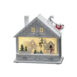 Konst Smide LED Small Wooden House -Christmas Decorations 1240216 1