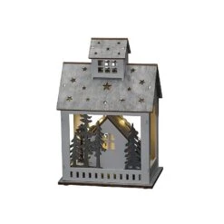 Konst Smide LED Wooden House And Market 5 Konst Smide LED Wooden House And Market -Christmas Decorations 1240217 1