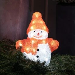 Konst Smide Acrylic LED Snowman