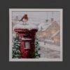 Snowtime Fibre Optic Robin Postbox Canvas By Richard Macneil (Battery Operated) 1 Snowtime Fibre Optic Robin Postbox Canvas By Richard Macneil (Battery Operated) -Christmas Decorations 1240233