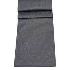 Peggy Wilkins Astra Pewter 14x75" Table Runner