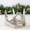 Large Aluminium Antler Candle Holder -Christmas Decorations 1242257