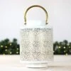 Ecru Large Iron Lantern -Christmas Decorations 1242315