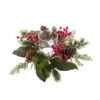 Berry Pine Cone Candle Holder 2 Berry Pine Cone Candle Holder -Christmas Decorations 1242389