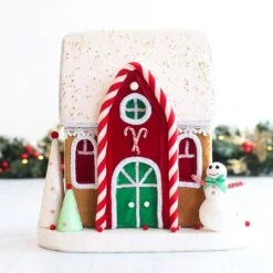 40cm Brown Gingerbread House
