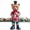 61cm Traditional Bear With Drum -Christmas Decorations 1243548