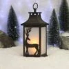 Flickering Flame Deer Lantern