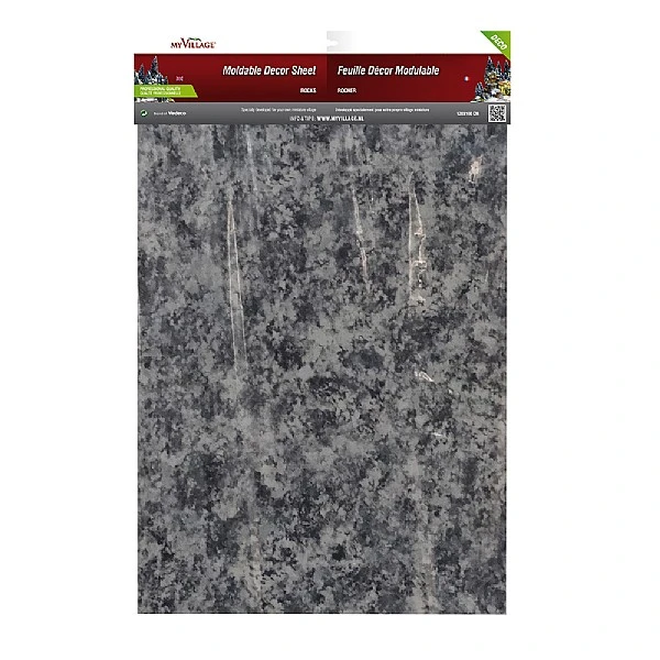 My Village Mouldable Sheet Rocks 100cm X 60cm 3 My Village Mouldable Sheet Rocks 100cm X 60cm
