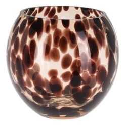 KOOPMAN Speckle Tealight Holder 13cm