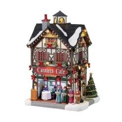 Lemax Carolers Café (4.5V) -Christmas Decorations 1244475 2
