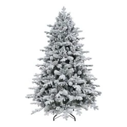 6ft Balmoral Flocked Spruce Artificial Christmas Tree