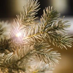 7.5ft Pre-Lit Woburn Blue Fir Artificial Christmas Tree -Christmas Decorations 1244773 2