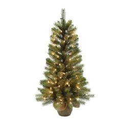 3ft Pre-Lit Kensington Fir Artificial Christmas Tree