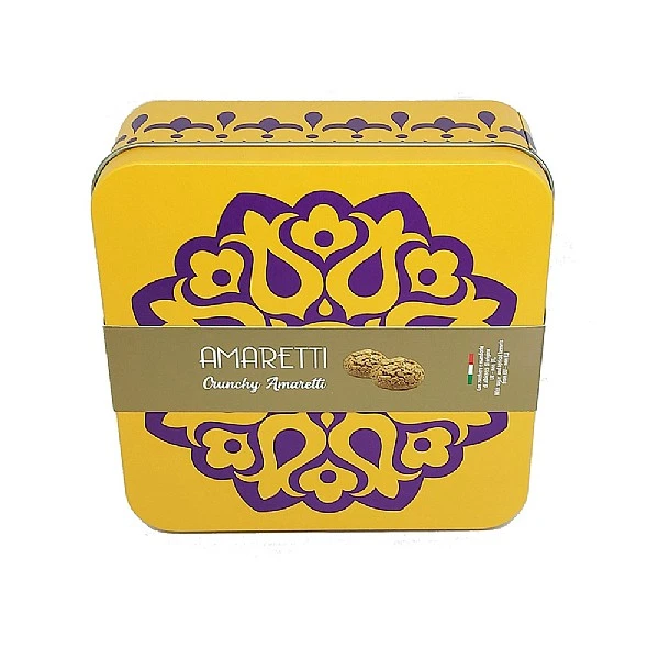 Gadeschi Vintage Tin With Crunchy Amaretti 200g 3 Gadeschi Vintage Tin With Crunchy Amaretti 200g