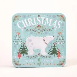 Farmhouse Biscuits Polar Bear Tin 400g