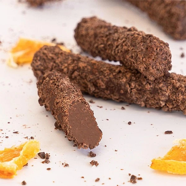 Booja Booja Chocolate Orange Chocolate Truffle Loglets 5 Booja Booja Chocolate Orange Chocolate Truffle Loglets - Image 3
