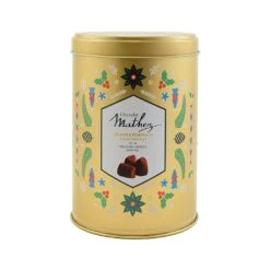 Mathez French Cocoa Dusted Truffles Gold Tin 500g