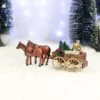 Lemax Christmas Tree Wagon (Set Of 2) 2 Lemax Christmas Tree Wagon (Set Of 2) -Christmas Decorations 451905