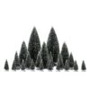 Lemax Assorted Pine Trees (21 Pieces)
