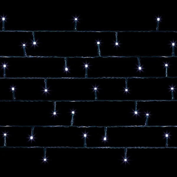 Premier Cool White Battery Operated Timer Lights (200 LEDs) 4 Premier Cool White Battery Operated Timer Lights (200 LEDs) - Image 2