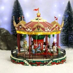 Lemax Santa Carousel