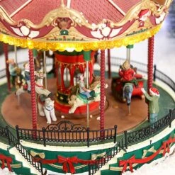 Lemax Santa Carousel -Christmas Decorations 846077 3