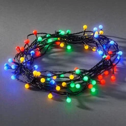 Konstsmide 80 Multi Colour LED Cherry Lights