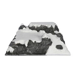 Christmas Village Mini Ski Run Display Base 39 X 38cm