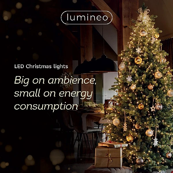 480 Multi Colour LED Christmas Twinkle Lights (Green Cable) 4 480 Multi Colour LED Christmas Twinkle Lights (Green Cable) - Image 2