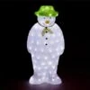 The Snowman Ice White LED Acrylic Figure 55cm -Christmas Decorations 941620