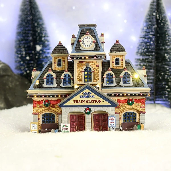 Lemax Main Terminal Train Station 3 Lemax Main Terminal Train Station